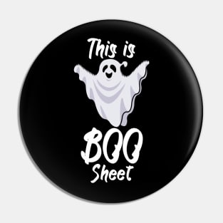 This is boo sheet Pin