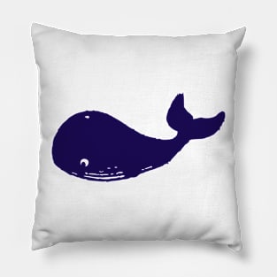 Blue Whale Pillow