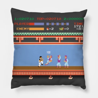 8 Bits Kung-Fu Pillow