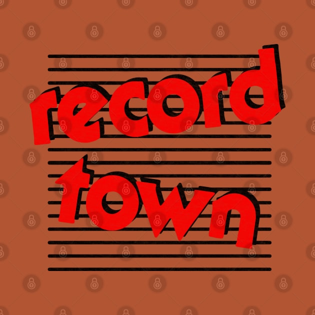 Record Town Defunct 1980s Mall Record Store by Turboglyde