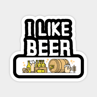 I Like Beer Magnet