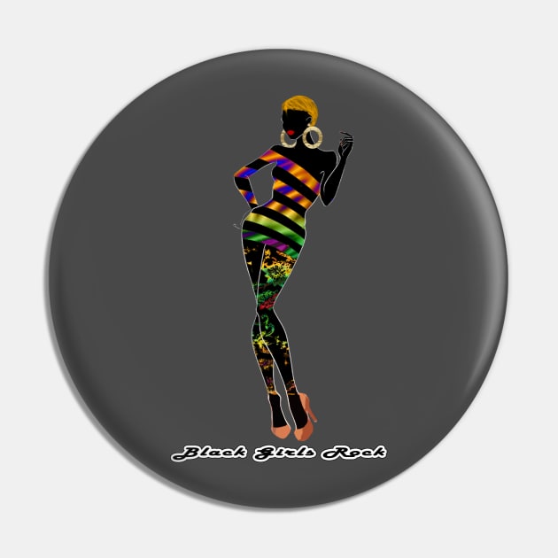 Black Girls Rock Pin by Afrocentric-Redman4u2