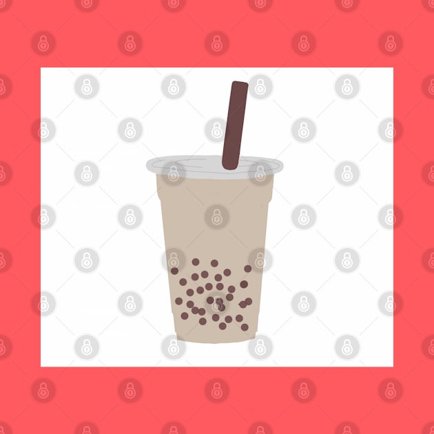 BOBA MILK TEA by theartsyarmyxo