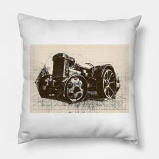 1917 Fordson Tractor 1 Pillow