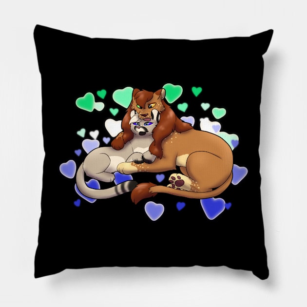 JayxTobias Pillow by TangletallonMeow