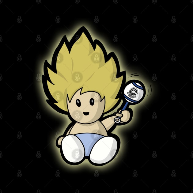 Super Saiyan Baby! by TheTeePot