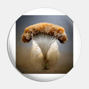 Mushroom, Lions Mane, detailed fungus. Pin