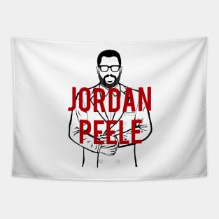 Jordan Peele Portrait Tapestry