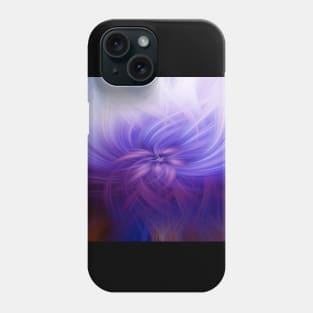 Purple swirl Phone Case