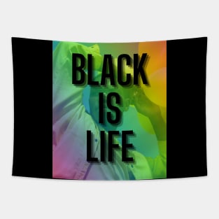 black is life Tapestry