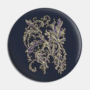 Floral Ornaments Pin