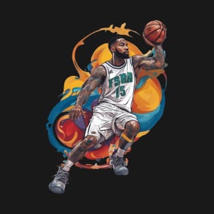 Basketball Hoop Player T-Shirt