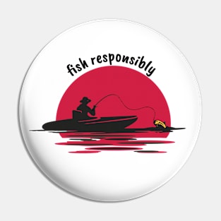 Fish Responsibly Pin