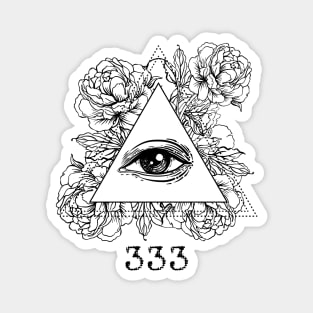 Mystic Numbers 333 Magnet