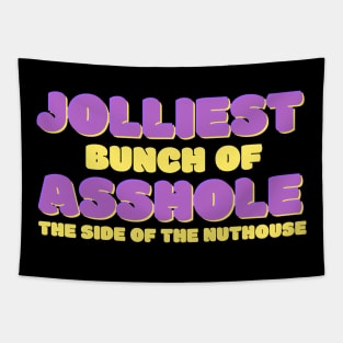 Jolliest-Bunch-Of-A-holes-christmas Tapestry