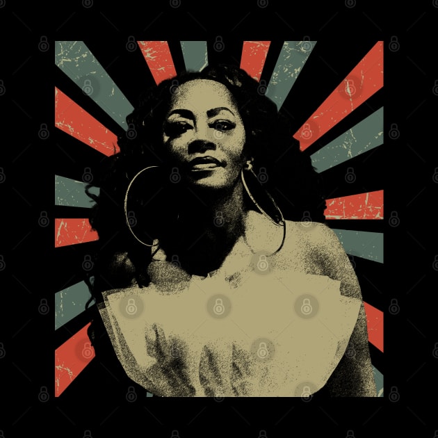 Jody Watley || Vintage Art Design || Time Is Here by Setipixel