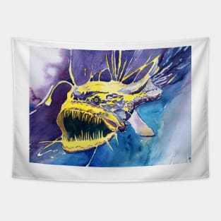 Angler Fish Tapestry