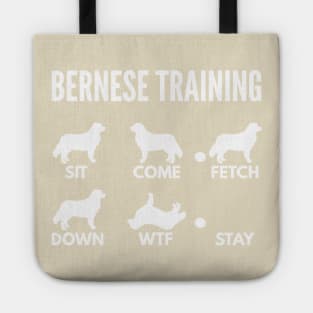 Bernese Training Bernese Dog Tricks Tote