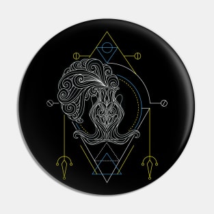 Zodiac Aquarius Pin