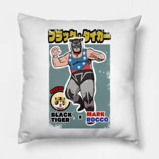 Black Tiger Mask Pillow