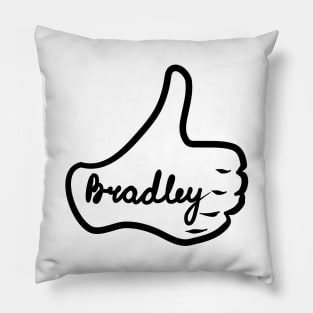 Men name Bradley Pillow