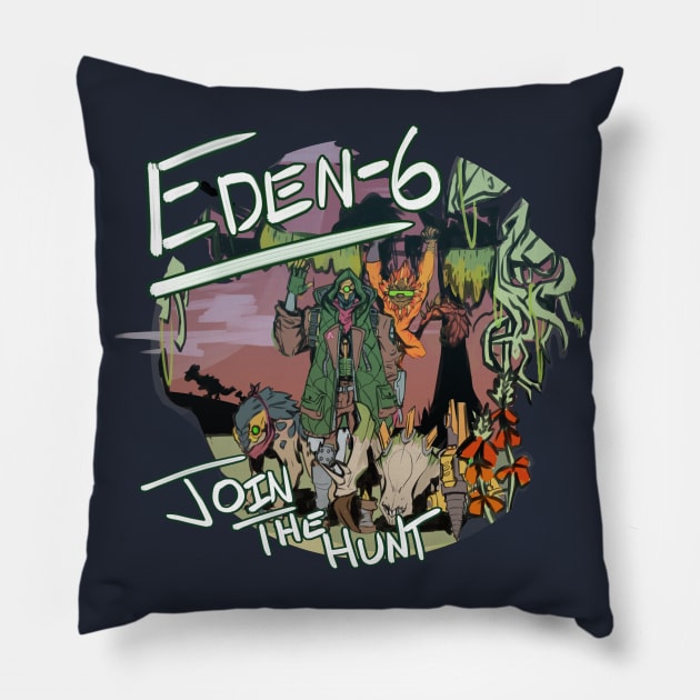 Eden-6: Join the Hunt Pillow by SunShadow