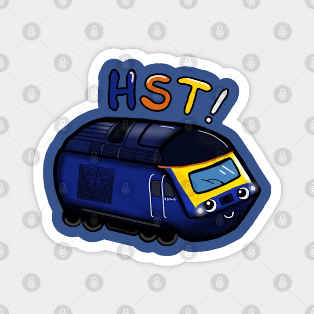 HST Class 43 Train Magnet by Traintacular