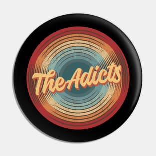 The Adicts Vintage Circle Pin