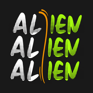 funny Aliens  t-shirt T-Shirt