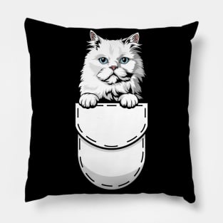 Funny Persian Pocket Cat Pillow