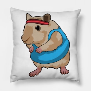 Mouse as Runner with Headband Pillow