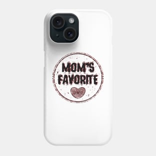 Mom's favorite (black) Phone Case