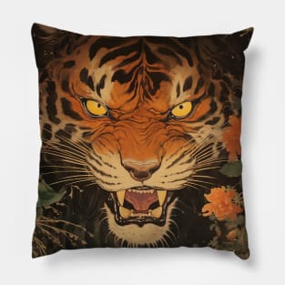 fuming tiger spirit Akira Toriyama ssaku hanga fog Pillow