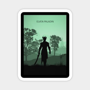 Elven Paladin Magnet