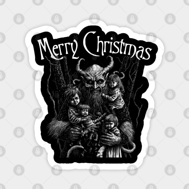 Krampus Christmas Magnet by stuff101