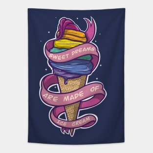 Sweet Dreams Are Made of Ice Cream Tapestry