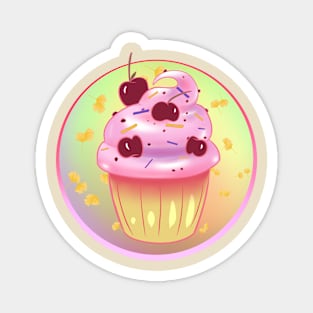 Cupcake Pinky Magnet