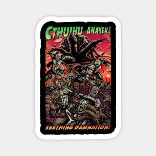 "CTHULHU AWAKEN" Magnet