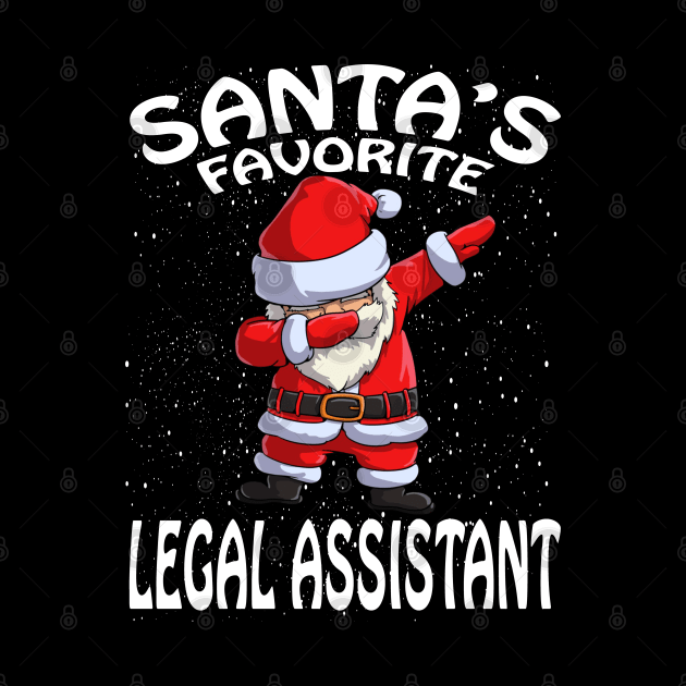 Santas Favorite Legal Assistant Christmas by intelus