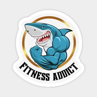 Fitness addict Magnet