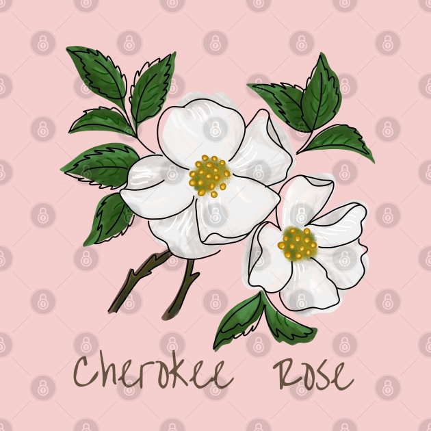 Cherokee Rose by Slightly Unhinged