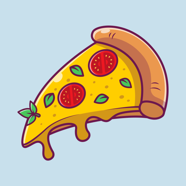 Flying Slice Of Pizza by Catalyst Labs