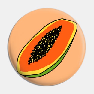 Pocket Papaya Pin