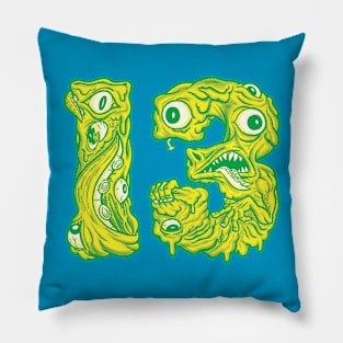 ugly 13 Pillow