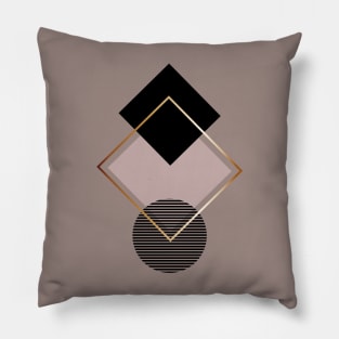 Minimalist Design  | Abstract Shapes Pillow