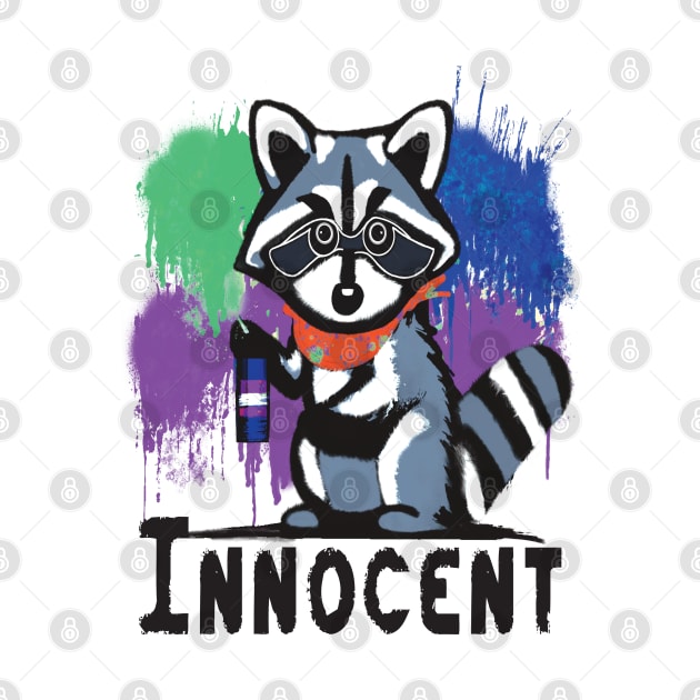 The Raccoon is Innocent by FlippinTurtles