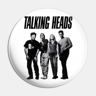 Vintage Talking Heads Pin