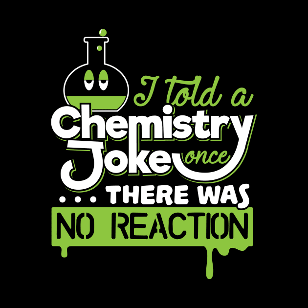 I Told A Chemistry Joke Once... There was no Reaction by yeoys