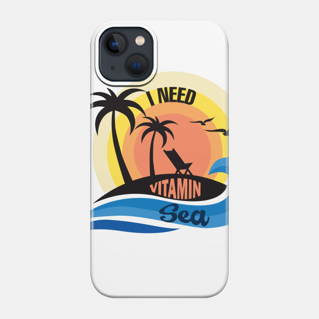 Beach side - Beach - Phone Case