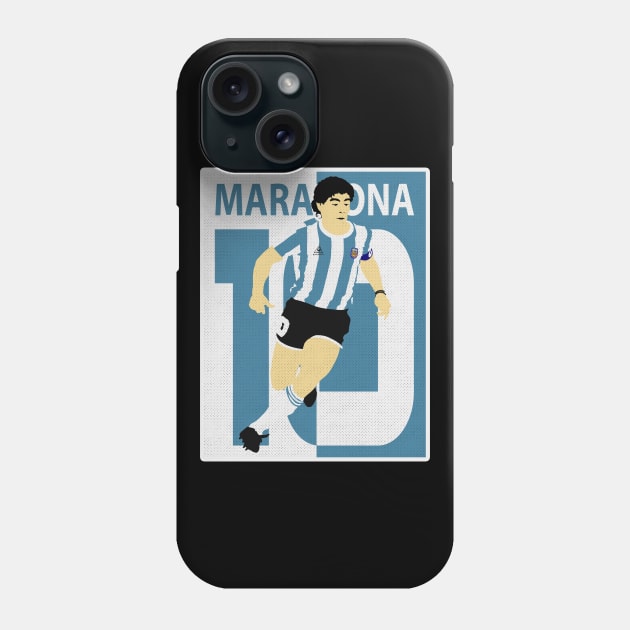 DIEGO MARADONA Phone Case by canzyartstudio